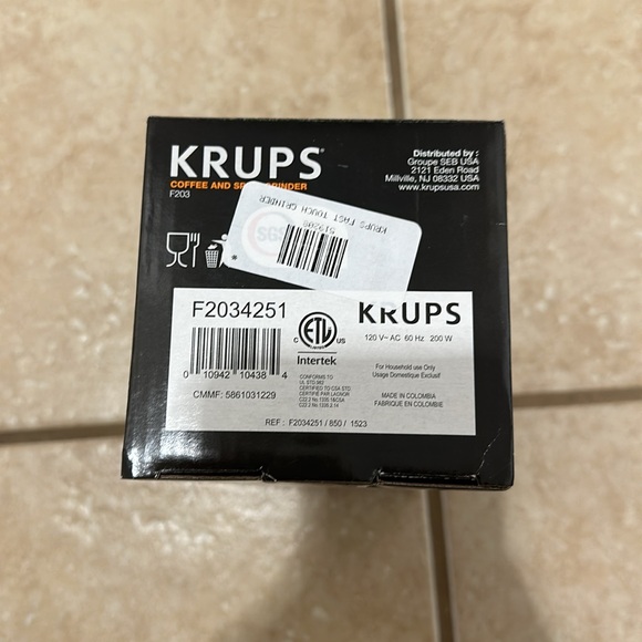 Krups coffee grinder - Picture 2 of 4